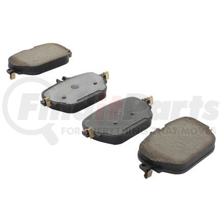 1003-2047C by MPA ELECTRICAL - Quality-Built Disc Brake Pad Set - Black Series, Ceramic
