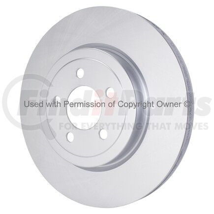 BR43087G by MPA ELECTRICAL - Quality-Built Disc Brake Rotor - Black Series, Coated