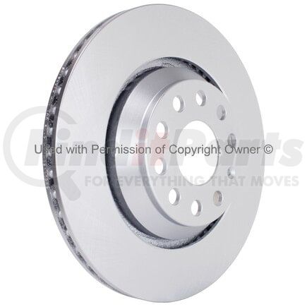 BR78007G by MPA ELECTRICAL - Quality-Built Disc Brake Rotor - Black Series, Coated