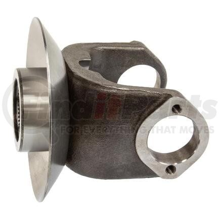 6-4-7181XR by NEWSTAR - PINION SHAFT END YOKE 1710 SERIES 2.390-46 SPLINE HUB DIAM - 3.25" INCLUDES SLINGER PLUG
