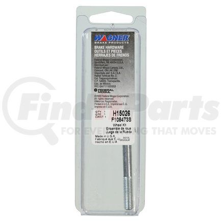H15026 by WAGNER - Wagner H15026 Brake Guide Pin