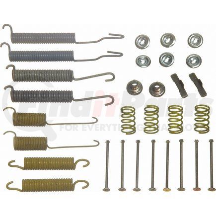 H7186 by WAGNER - Wagner H7186 Brake Combi Kit
