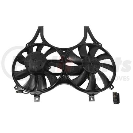 Vemo V300216141 Engine Cooling Fan Assembly Fan, A/C condenser