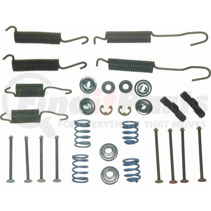H7017 by WAGNER - Wagner H7017 Brake Combi Kit
