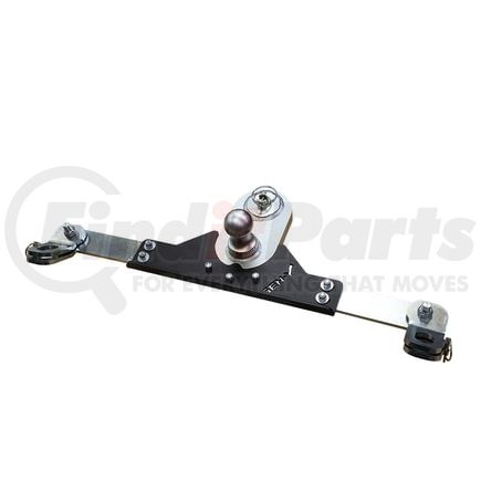 GH-21014 by GEN-Y HITCH - MAIN ASSY - GoosePuck GEN II - 5" Offset - 25K Overall Towing - With Safety Chain Anchors Incorporated - Dodge RAM