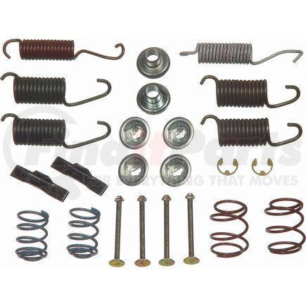 H7072 by WAGNER - Wagner H7072 Brake Combi Kit