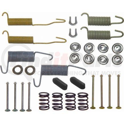 H7161 by WAGNER - Wagner H7161 Brake Combi Kit