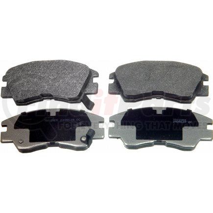 Wagner MX349 Brake Hydraulic Line DISC PAD SET