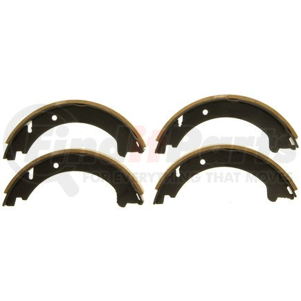 PAB820 by WAGNER - Wagner ThermoQuiet PAB820 Parking Brake Shoe Set