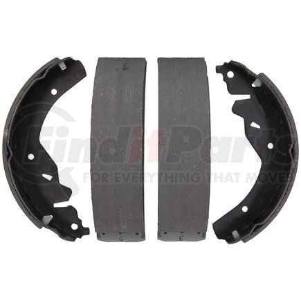 PAB706 by WAGNER - Wagner ThermoQuiet PAB706 Drum Brake Shoe Set