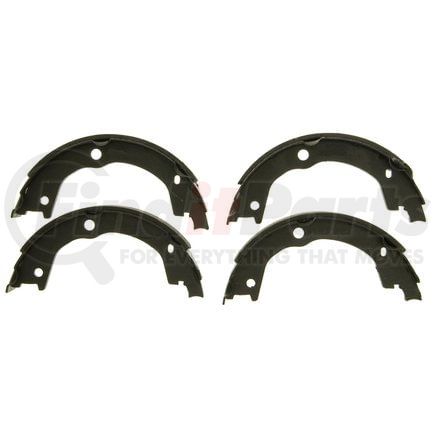 PAB873 by WAGNER - Wagner ThermoQuiet PAB873 Parking Brake Shoe Set