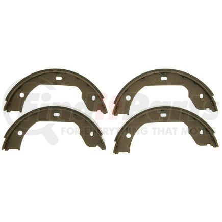 PAB890 by WAGNER - Wagner ThermoQuiet PAB890 Parking Brake Shoe Set