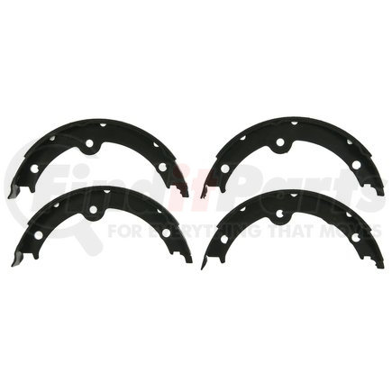 PAB907 by WAGNER - Wagner ThermoQuiet PAB907 Parking Brake Shoe Set