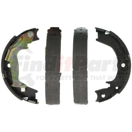 PAB918 by WAGNER - Wagner ThermoQuiet PAB918 Parking Brake Shoe Set