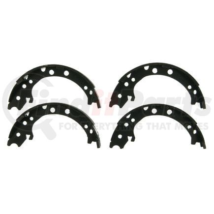 PAB928 by WAGNER - Wagner ThermoQuiet PAB928 Parking Brake Shoe Set