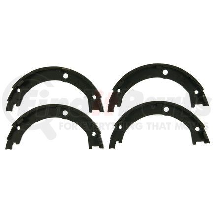 PAB933 by WAGNER - Wagner ThermoQuiet PAB933 Parking Brake Shoe Set