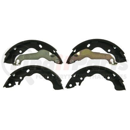 PAB934 by WAGNER - Wagner ThermoQuiet PAB934 Drum Brake Shoe Set