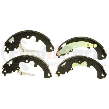 PAB936 by WAGNER - Wagner ThermoQuiet PAB936 Drum Brake Shoe Set