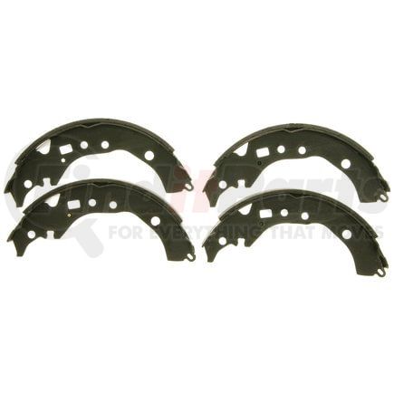 PAB945 by WAGNER - Wagner ThermoQuiet PAB945 Drum Brake Shoe Set