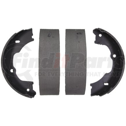PAB847 by WAGNER - Wagner ThermoQuiet PAB847 Parking Brake Shoe Set