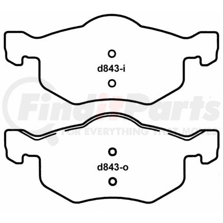 Wagner PD843 Brake Hydraulic Line QC843
