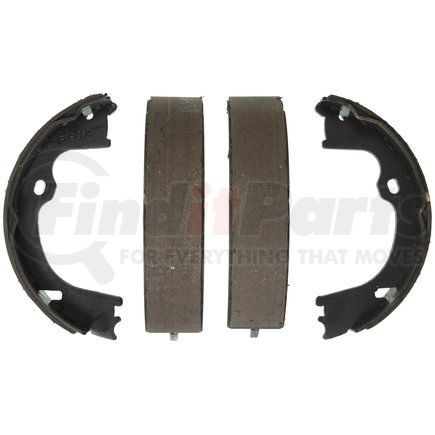 PAB962 by WAGNER - Wagner ThermoQuiet PAB962 Parking Brake Shoe Set