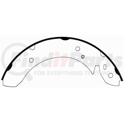 Wagner PAB578 Drum Brake Shoe Wagner ThermoQuiet PAB578 Drum Brake Shoe Set
