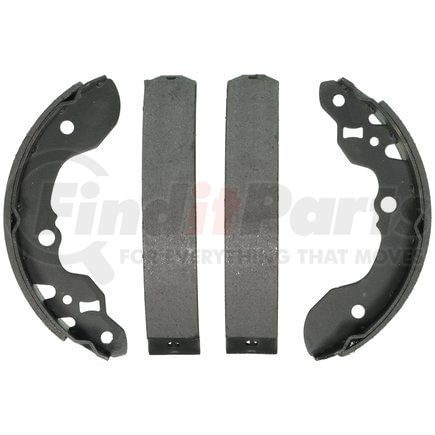 PAB641 by WAGNER - Wagner ThermoQuiet PAB641 Drum Brake Shoe Set