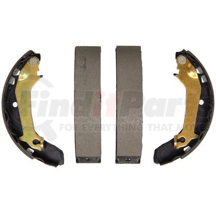 PAB742 by WAGNER - Wagner ThermoQuiet PAB742 Drum Brake Shoe Set