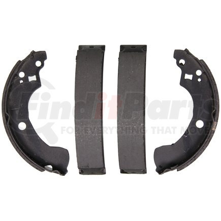 PAB762 by WAGNER - Wagner ThermoQuiet PAB762 Drum Brake Shoe Set