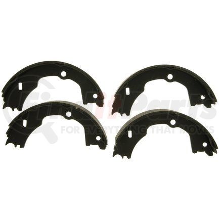 PAB772 by WAGNER - Wagner ThermoQuiet PAB772 Parking Brake Shoe Set