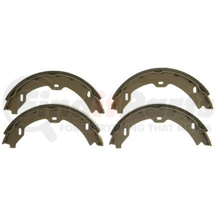 Z874 by WAGNER - Wagner Brake Z874 Parking Brake Shoe