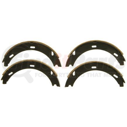 Z816 by WAGNER - Wagner Brake Z816 Parking Brake Shoe