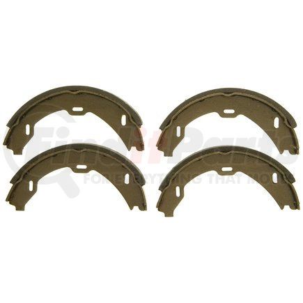 Z822 by WAGNER - Wagner Brake Z822 Parking Brake Shoe