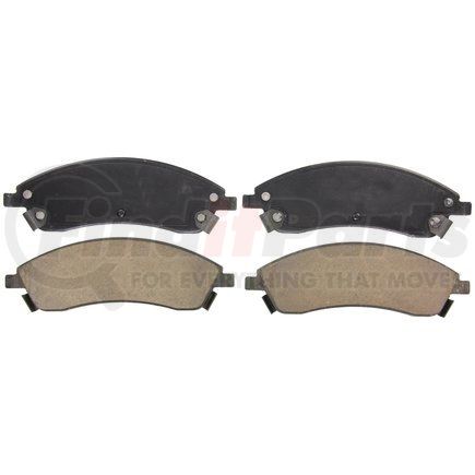 ZD1019A by WAGNER - QuickStop Ceramic Disc Brake Pad Set