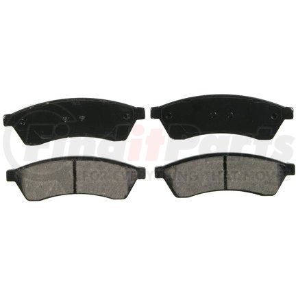 ZD1030 by WAGNER - QuickStop Ceramic Disc Brake Pad Set