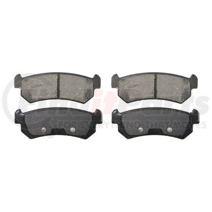 ZD1036 by WAGNER - QuickStop Ceramic Disc Brake Pad Set