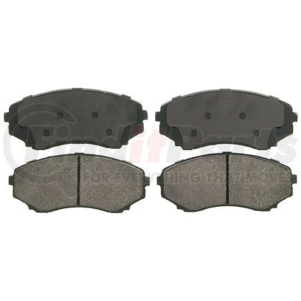 ZD1038 by WAGNER - QuickStop Ceramic Disc Brake Pad Set