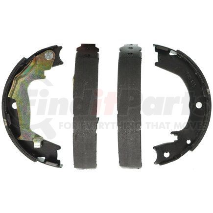 Z918 by WAGNER - Wagner Brake Z918 Parking Brake Shoe