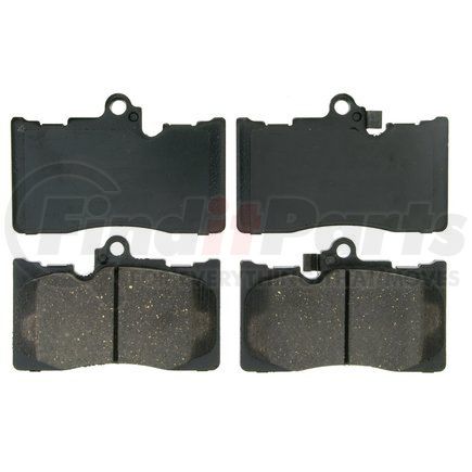 ZD1118 by WAGNER - QuickStop Ceramic Disc Brake Pad Set