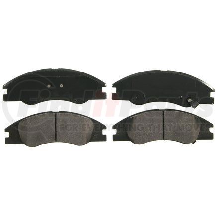 ZD1074 by WAGNER - QuickStop Ceramic Disc Brake Pad Set