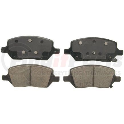 ZD1093 by WAGNER - QuickStop Ceramic Disc Brake Pad Set