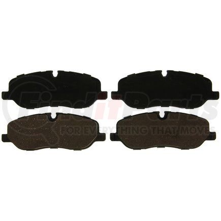 ZD1098 by WAGNER - QuickStop Ceramic Disc Brake Pad Set