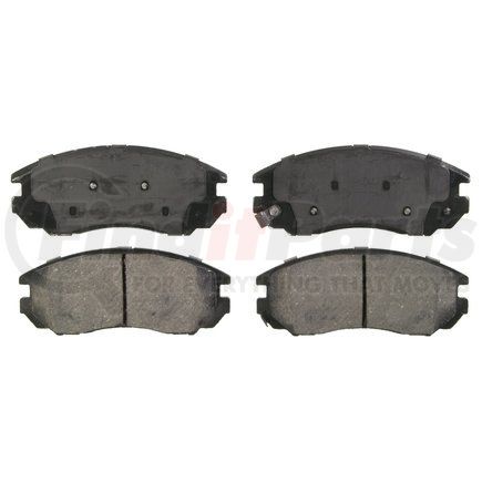 ZD1104 by WAGNER - QuickStop Ceramic Disc Brake Pad Set