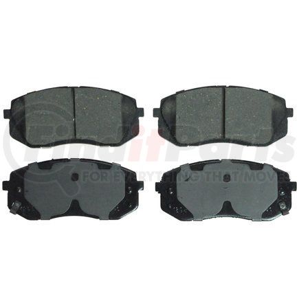 ZD1295B by WAGNER - QuickStop Ceramic Disc Brake Pad Set