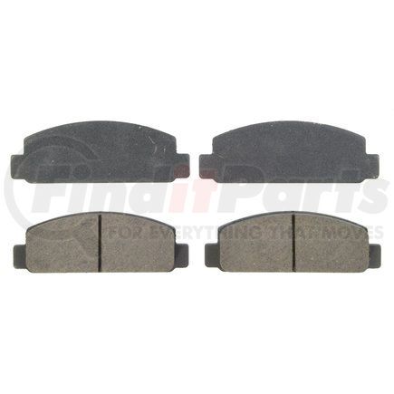ZD131 by WAGNER - QuickStop Ceramic Disc Brake Pad Set