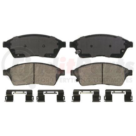 ZD1422 by WAGNER - QuickStop Ceramic Disc Brake Pad Set