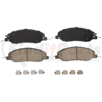 ZD1464 by WAGNER - QuickStop Ceramic Disc Brake Pad Set