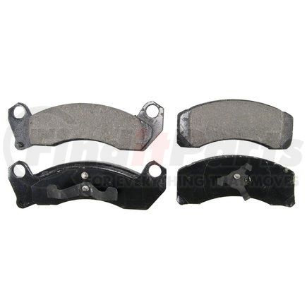 ZD199 by WAGNER - QuickStop Ceramic Disc Brake Pad Set