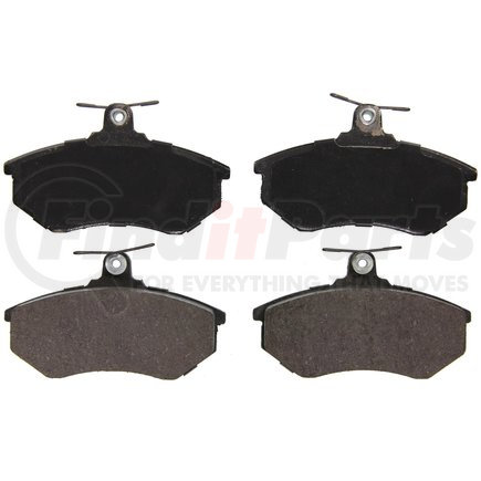 ZD227 by WAGNER - QuickStop Ceramic Disc Brake Pad Set